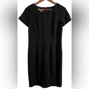 Talbots Classic NWT Black Midi Dress, Size 4P
